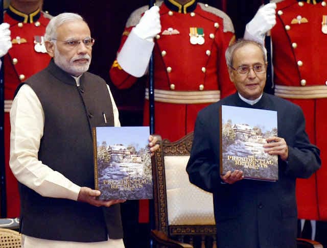 प्रणब मुखर्जी ज्ञान के सागर : नरेंद्र मोदी