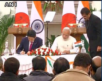 भारत-जापान के बीच हुई कई डील, बुलेट ट्रेन का सपना होगा साकार