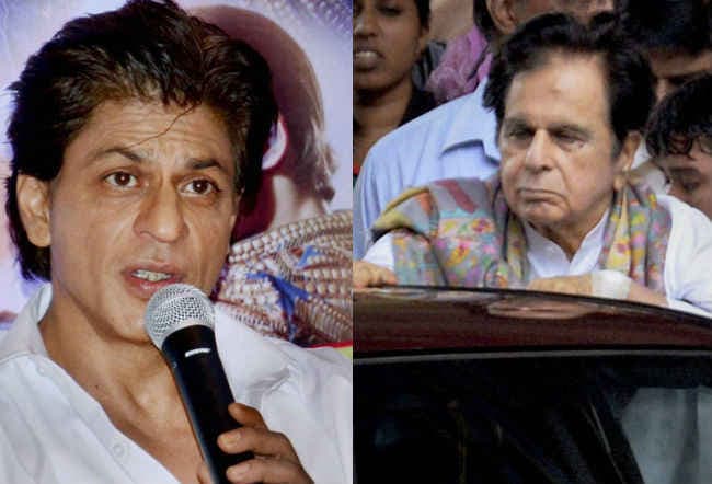 दिलीप कुमार हमारे फिल्म उद्योग के स्तंभ हैं : शाहरुख खान