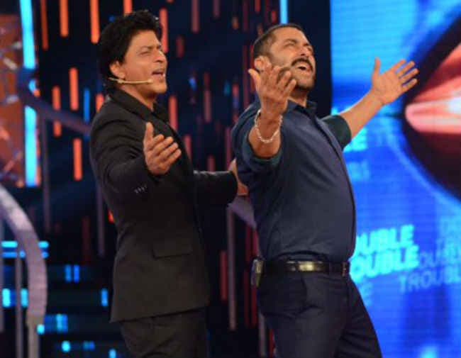 Bigg Boss 9 : शाहरुख-सलमान में दिखा ‘भाईयों जैसा प्यार''