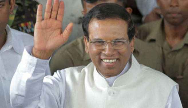 सिरिसेना ने विस्थापित तमिलों को छह महीने के भीतर फिर से बसाने का संकल्प लिया