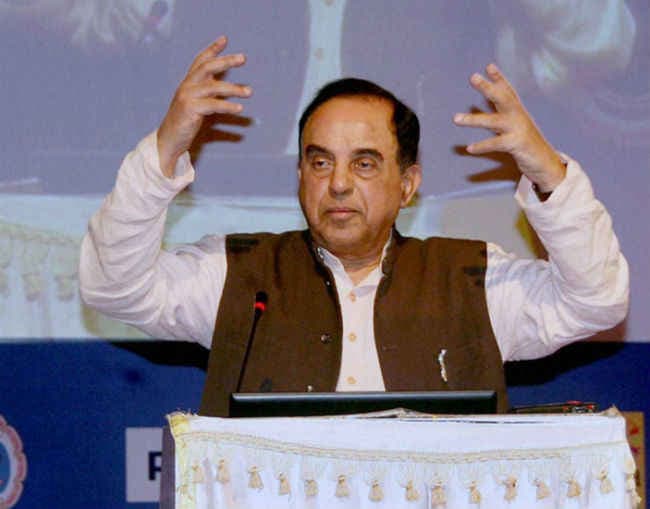 सुब्रमण्यम स्वामी ने राष्ट्र गान में बदलाव के लिए प्रधानमंत्री को पत्र लिखा