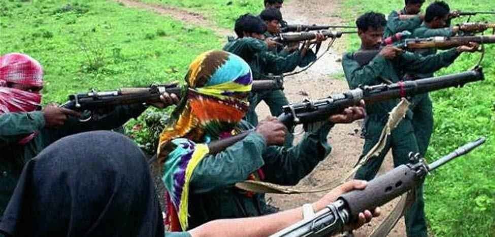 पुलिस ने माओवादियों के ट्रेनिंग सेंटर को ध्वस्त किया