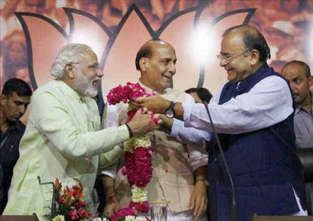 राजनाथ ने की मोदी की लाहौर डिप्लोमेसी की तारीफ, DDCA विवाद पर किया जेटली का बचाव