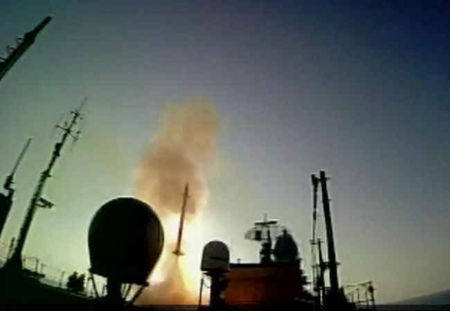 नौसेना ने बराक-8 मिसाइल का सफल परीक्षण किया