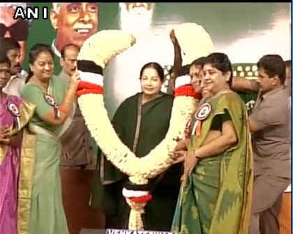 सातवीं बार महासचिव चुनी गयीं जयललिता