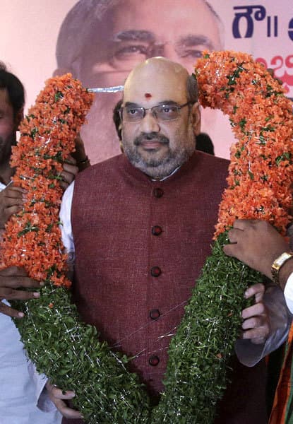 जम्मू कश्‍मीर : अमित शाह ने कहा - सरकार बनाना चाहती है BJP