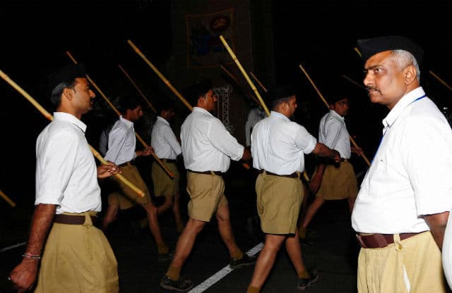 नरेंद्र मोदी के प्रतिद्वंद्वी संजय जोशी के आरएसएस सम्मेलन में पहुंचने के बाद शुरू हुआ अटकलों का दौर