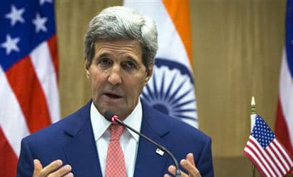 जॉन केरी ने कहा, भारत-अमेरिका मिलकर करेंगे रक्षा और परमाणु सहयोग के मुद्दों पर चर्चा