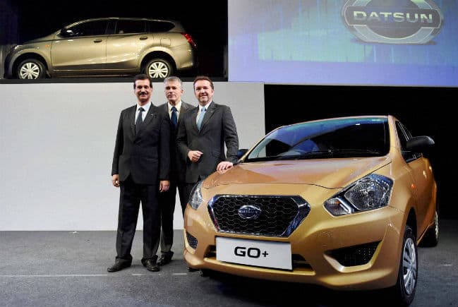 निसान ने भारत में पेश किया 3.79 लाख रुपये में फैमिली कार ''डैटसन गो प्लस''