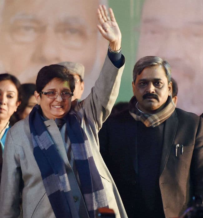 किरण बेदी को लेकर भाजपा में असंतोष ?