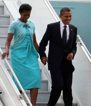 बराक ओबामा का विमान जयपुर में उतारे जाने की संभावना