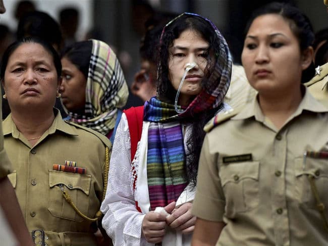 इरोम शर्मिला रिहाई के एक दिन बाद फिर से गिरफ्तार