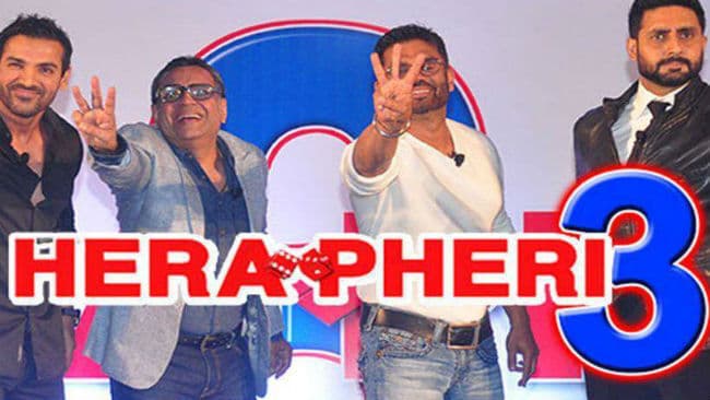 ”हेरा-फेरी 3” दिसंबर में होगी रिलीज