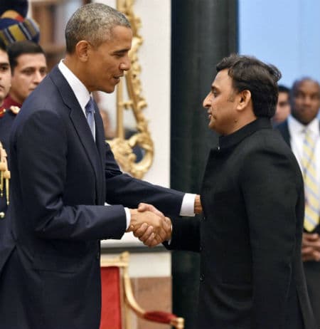 ओबामा का स्वागत करने का अवसर चूकने का अफसोस : अखिलेश