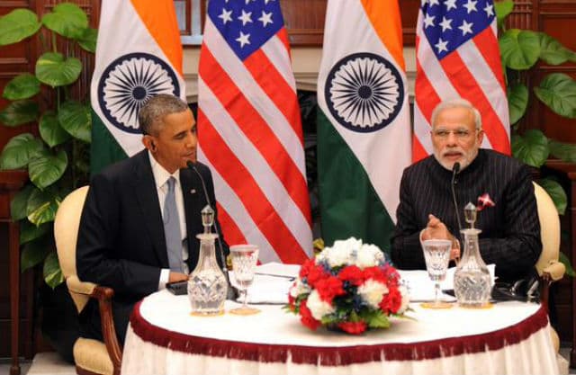 ओबामा-मोदी ने साथ-साथ की ''मन की बात''