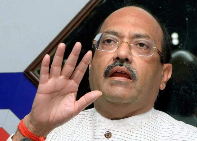 सुनंदा मामले में दिल्ली पुलिस ने अमर सिंह से दो घंटे तक की पूछताछ