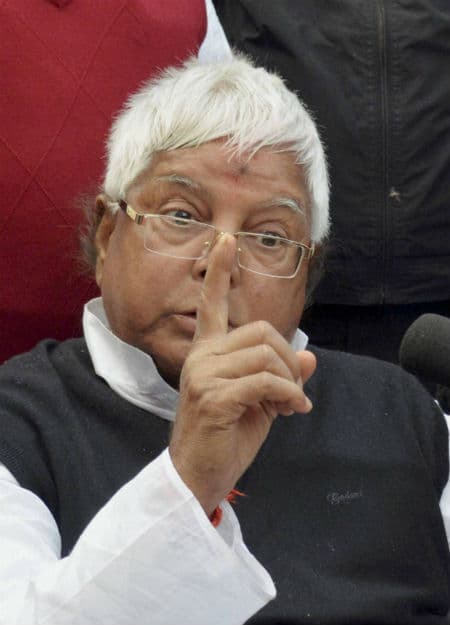 ओबामा धन्यवाद के पात्र पर मोदी के असली रंग का पता चला : लालू