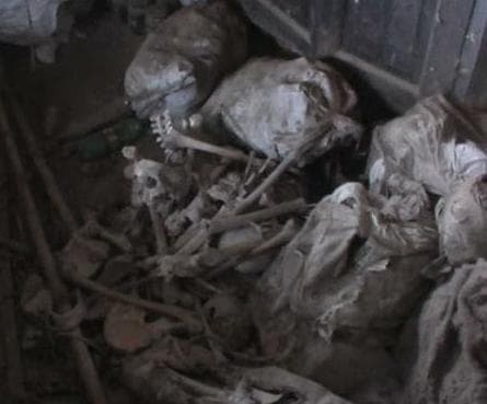 साक्षी महाराज के गढ़ उन्नाव में पुलिस लाइन से मिले सैकड़ों नरकंकाल