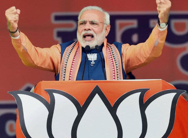मोदी ने कहा - झूठों को नहीं, स्थिर सरकार दे सकने वालों को लाएं सत्ता में