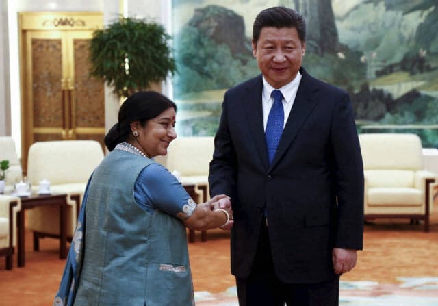 मैं 4000 किमी लंबे भारत-चीन सीमा वार्ता की जमीन तैयार करने चीन आयी हूं : सुषमा स्वराज
