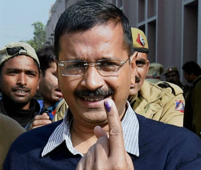 दिल्ली चुनाव : मतदान खत्म, लगभग 67 प्रतिशत हुआ मतदान