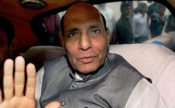 यूपी सरकार को कानून व्यवस्था का विशेष ध्यान रखना चाहिए : राजनाथ