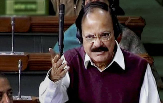 राजग पर हमला करने की बजाय, कांग्रेस को आत्मविश्लेषण करना चाहिए: वेंकैया