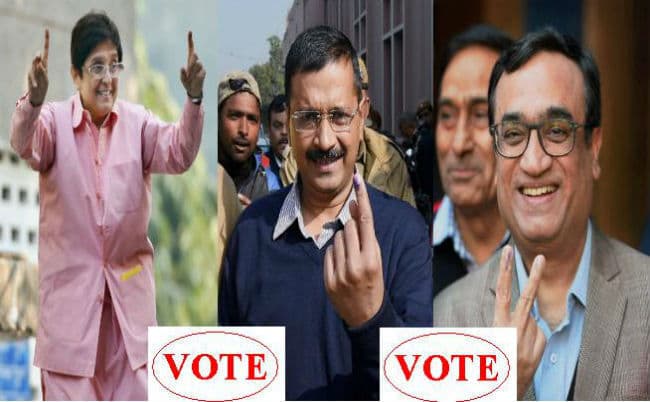 दिल्ली विधानसभा चुनाव : देखें दिल्ली की सभी 70 सीटों पर कौन जीता, कौन हारा