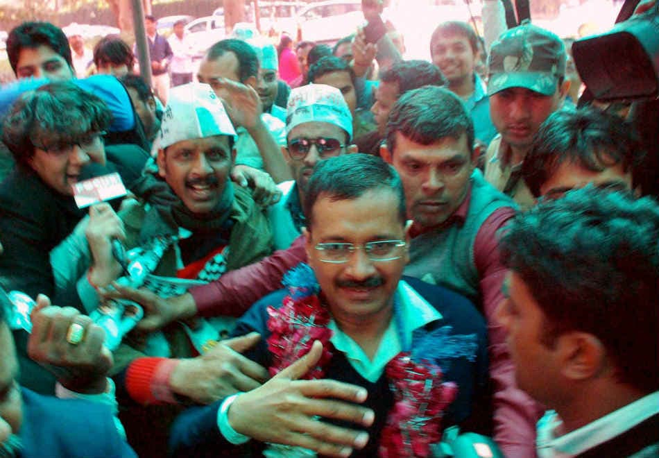 ''आप'' सिर्फ आम आदमी को देगी शपथ ग्रहण में न्योता, राजनीतिक पार्टी के नेता को नहीं