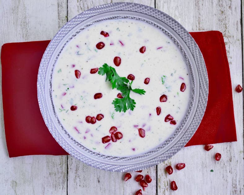 अनार का रायता बनाने के उपाय