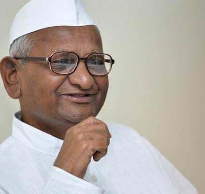 अन्ना ने कहा, हमारा एक स्वयंसेवक दिल्ली का मुख्यमंत्री बना
