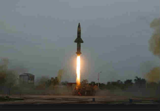 पृथ्वी-2 का प्रायोगिक टेस्ट सफल