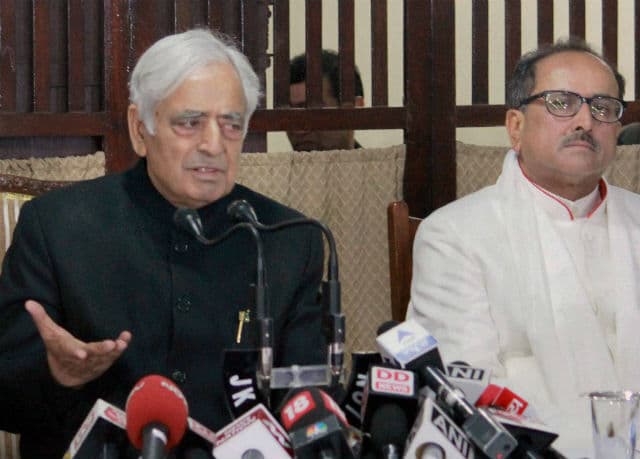 जम्मू कश्मीर में पीडीपी-भाजपा की सरकार, भाजपा अनुच्छेद 370 पर, पीडीपी आफस्पा पर पडी नरम