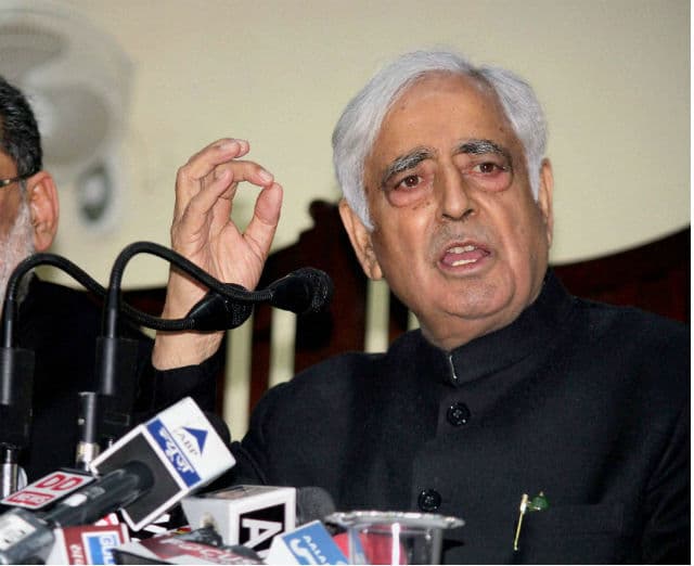 सीएम बनते ही मुफ्ती का विवादित बयानः चुनावों के लिए पाकिस्तान, आतंकवादियों ने बनाया बेहतर माहौल