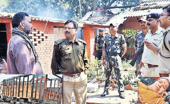 भीड़ की दरिंदगी, जला डाला चौकीदार को