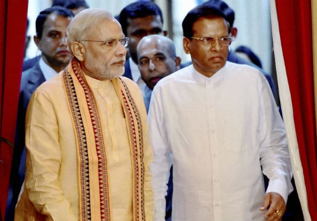 मोदी ने श्रीलंका की संसद को किया संबोधित, कहा पडोसियों में भारत पर पहला हक आपका