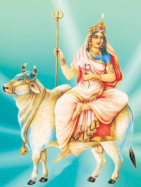 नवरात्र पहला दिन : शैलपुत्री दुर्गा का ध्यान