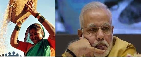 मोदी ने की "मन की बात",कहा, किसानों को गरीब रखने के षड्यंत्र के तहत फैलाया जा रहा है भ्रम