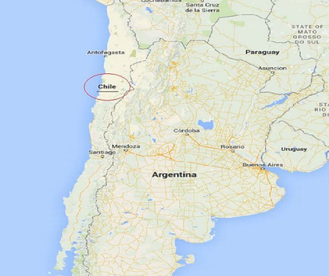 उत्तरी चिली में आया 6.1 तीव्रता का भूकंप