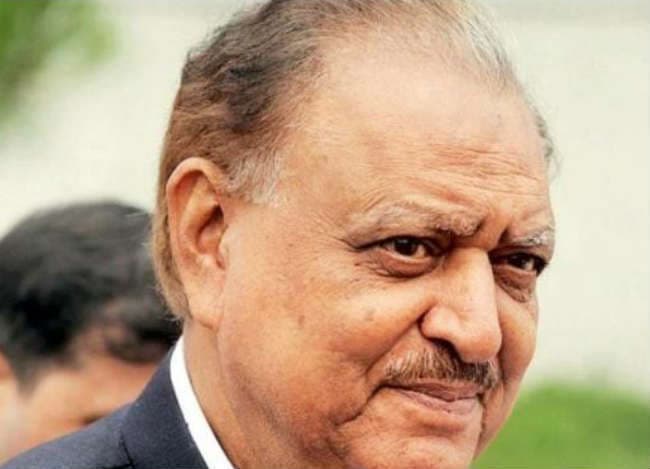 ममनून हुसैन ने कहा, भारत से मित्रता चाहता है पाकिस्तान