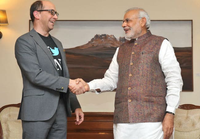 ट्विटर संवाद के लिये मोदी सरकार और ट्विटर ने मिलाया हाथ