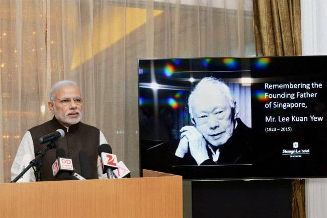 कृतज्ञ सिंगापुर ने अपने प्रिय नेता ली को दी अंतिम विदाई