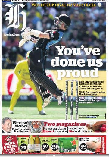 फाइनल हार गया न्यूजीलैंड, लेकिन मीडिया ने बांधे तारीफ के पुल