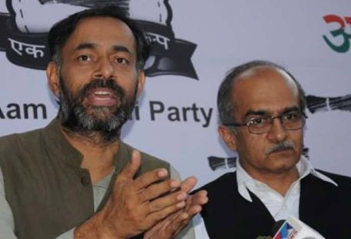 अब योगेन्द्र को प्रवक्ता पद से हटाने की तैयारी