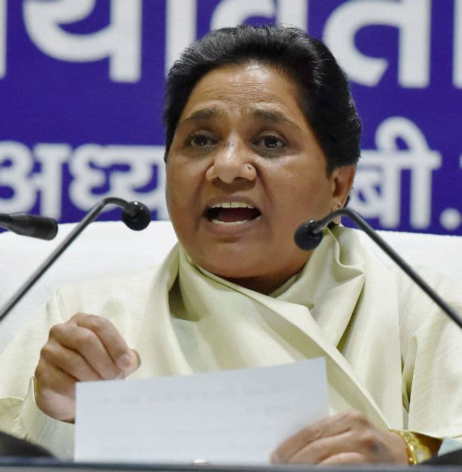 मोदी सरकार की नीत‍ि, पूंजीपतियों का विकास तो देश का विकास : मायावती