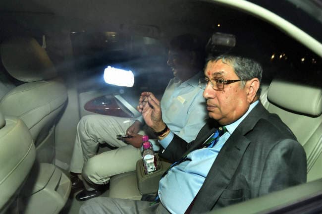 अभी आईसीसी चेयरमैन बने रहेंगे श्रीनिवासन