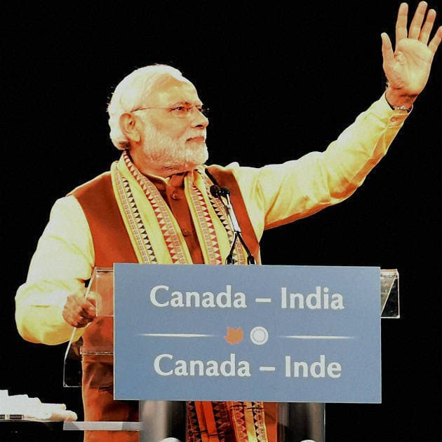 मोदी ने की कनाडा के उद्योगपतियों से मुलाकात, निवेश की वकालत