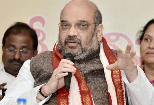 भूमि विधेयक पर विपक्ष के ''दुष्प्रचार'' का प्रतिवाद किया जाए : अमित शाह