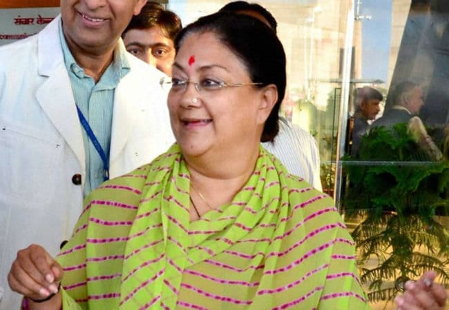 राजस्थान को एयर ट्रैफिक हब बनाने के प्रयास : राजे